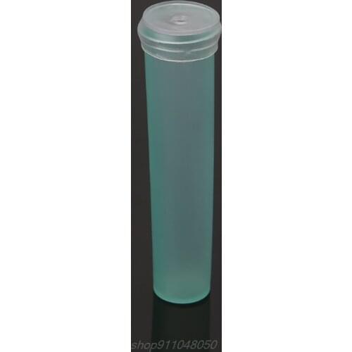 10/20pcs Flower Nutrition Tube Plastic With Cap Keep Fresh Hydroponic Container A01 21 Dropshipping