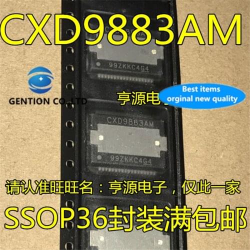 5Pcs CXD9883 CXD9883M CXD9883AM in stock 100% new and original