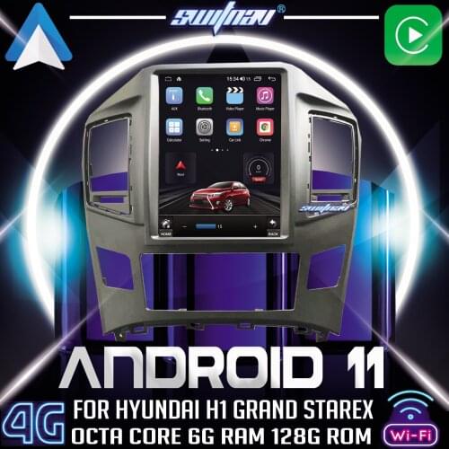 SWITNAV For Tesla Style Android 10 CAR DVD For Hyundai H1 Grand Starex 2015-2018 car Player audio gps display screen Monitor