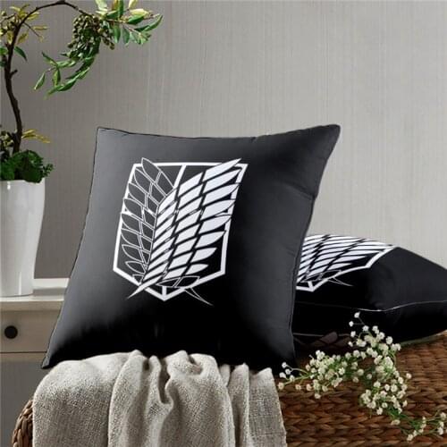 Black Background Pillow Case Decoration Sofa Cushion Pillow Case Bed Pillow Case Home Decoration Car Pillow Case