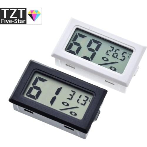 FY-11 Mini LCD Digital Thermometer Hygrometer Temperature Indoor Convenient Temperature Sensor Humidity Meter Gauge Instruments