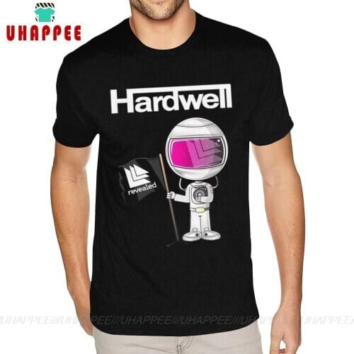 Spaceman Go Hardwell Or Go Home Wholesale T Shirts 4XL Mens Great Cotton