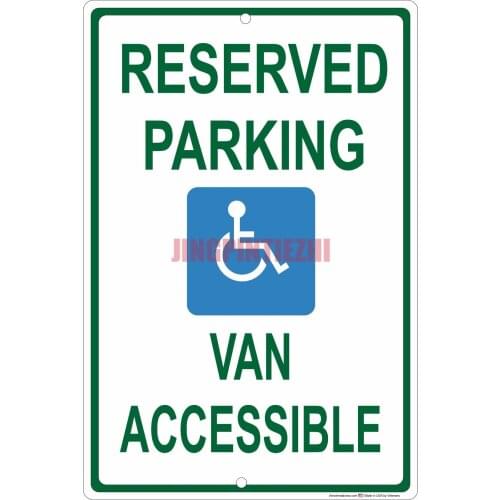 Personality car sticker Van access sign for reserved parking lot for the disabled racing helmet motorcycle stickers