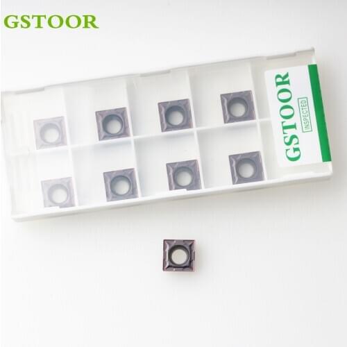 10PCS SCMT09T304 SCMT09T308 GM9030 Turning Tools Carbide Inserts CNC Lathe Cutter For Stainless Steel