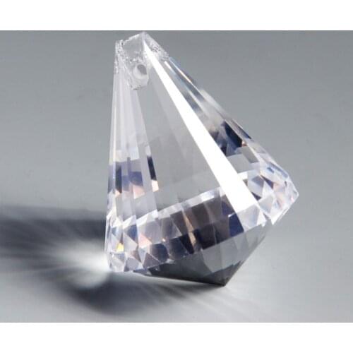 Egg-shaped Diamond Square Crystal Drops For Crystal Chandelier Pendant Ceiling Lamp Glass Parts Clear Decoration Craft