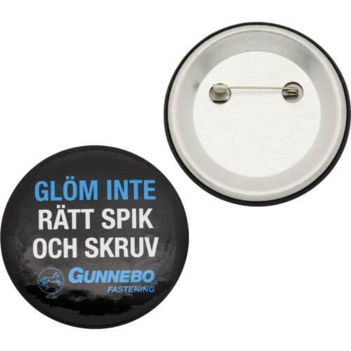 Can be customized name metal badge hot sale aluminum badge back pin