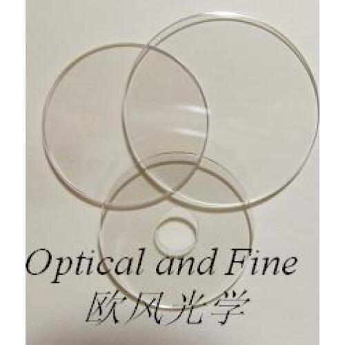 Sapphire Window Piece Apphire Optical Window Plate 6x0.3mm Twin Polishing (size Can Be Customized)