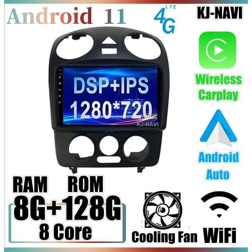 8-Core DSP Android 11 For VW Volkswagen Beetle Car Player Video Radio CARPLAY Stereo Navigation GPS Multimedia 4G Wifi