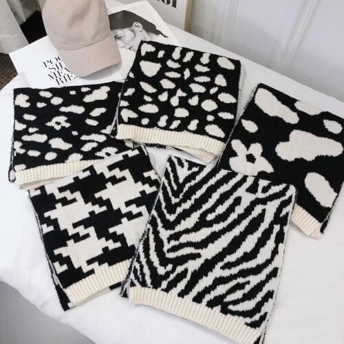 2020Japanese original suzerain knitted scarf for women winter fashion thickened warm scarf,soft skin friendly student smallScarf