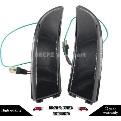For Ford Fiesta MK7 B-Max 2008-2017 Focus 2014-2018 Water Blinker Side Mirror Indicator LED Dynamic Turn Signal Light