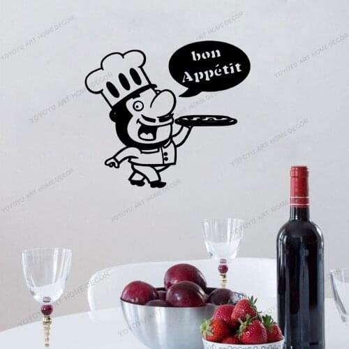 Vinyl Stickers Room Decoration Wallpaper Home Decor Kitchen Cusine Wall Sticker For Kitchen Accessories Decals CX2009