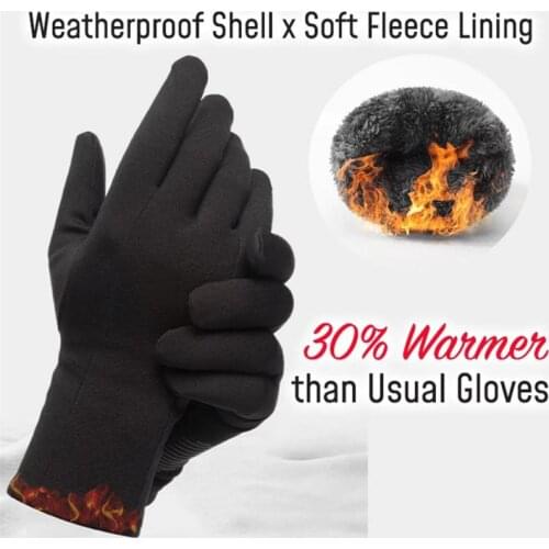 Unisex Waterproof Winter Gloves Unisex All-Round Winter Touch Screen Gloves Women Men Warm Thermal Magic Gloves