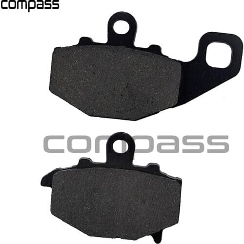 Motorcycle Rear Brake Pads for KAWASAKI EX650 Ninja 12-16 ER-6f 6F 06-11 -6n KLE 650 07-14
