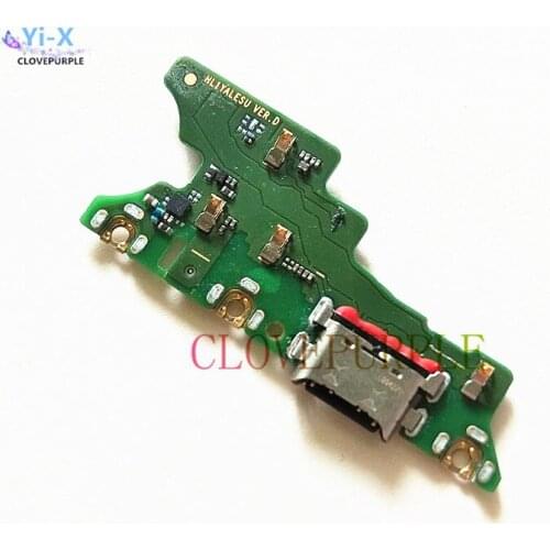 1pcs Original Dock Connect USB Charging Board Charger Port Flex Cable for Huawei Nova 5T Replacement Parts