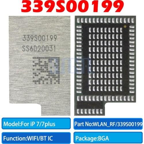 5pcs/lot Original New 339S00199 wifi IC module for iPhone 7 7plus 7P High temperature type Wi-fi chip