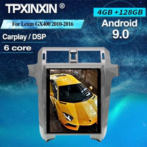 PX6 Tesla Screen For Lexus GX400 2010-2016 Android Car GPS Navigation Stereo Headunit Multimedia Player Auto Radio Tape recorder