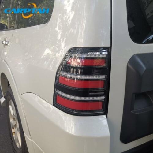 Car Led Turn Signal Taillight For Mitsubishi Pajero Montero 2006 2007-2020 Rear Running Light Dynamic Reverse Brake Foglamps