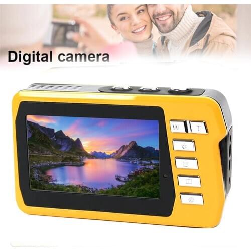 Full HD Underwater Camera 48MP Dual Screen Video Camcorder 16x Digital Zooms Point Shoots Sports Waterproof Digital Camera