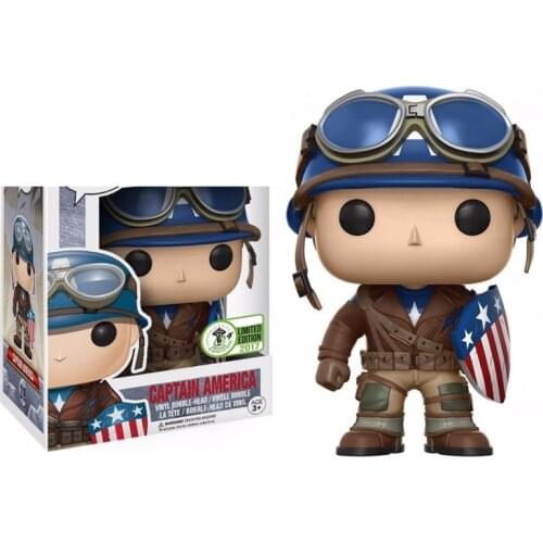 Newest Arrival Disney Dolls Captain America #219 Limited Action Figure Model Toys for Children Gift