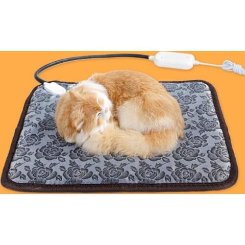 Pet Dog Cat Waterproof Electric Heating Pad Body Winter Warmer Mat Bed Blanket For Puppy and Cat Warm Sleeping Cat Warm Bed