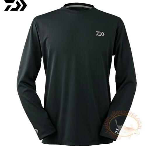 2020 Daiwa Fishing Clothing Long Sleeve XS-5XL Fishing Shirts Summer Quick-Drying Breathable Anti-UV Sun Protection T Shirt
