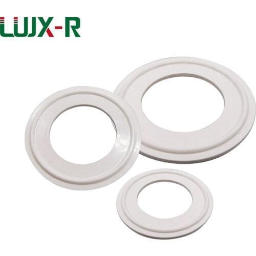 LUJX-R 1" 2" 3" High Temp Resistance Tri Clamp Gasket Silicone Seal Ring Sanitary Grader Washer For Pipe fit Ferrule OD 50.5-119