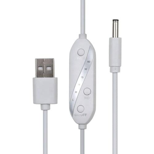 ANNXIN Multi-Function Data Cable Can be Customized to Private Size Three Speed Thermostat Timing USB Switch Cable for Eyemask