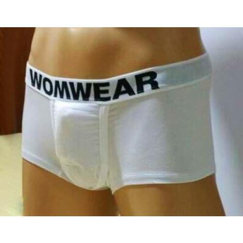 White-collar dry gun-type segregation mens underwear u convex bag scrotum care health-proof sexy boxer