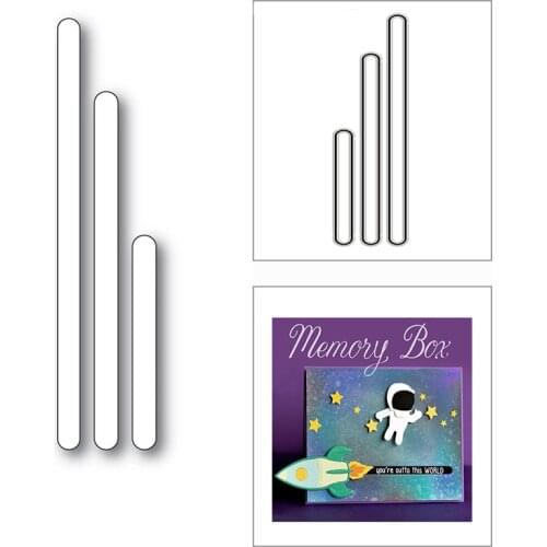 New Trio Cylindrical Tag Frame 2020 Metal Cutting Dies for DIY Scrapbooking Background and Card Making Embossing Craft No Stamps