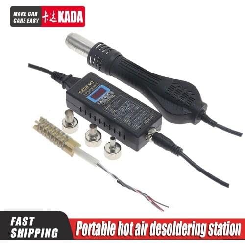 KADA 887 hot air soldering station portable portable hot air gun micro computer intelligent temperature control anti-static 8858