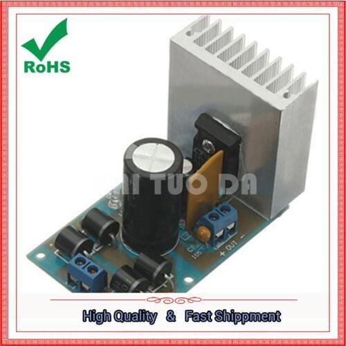 LT1083 Adjustable Power Supply module Board High Power 7A DIY KITS with self-recovery fuse with radiator (chip is used chip)