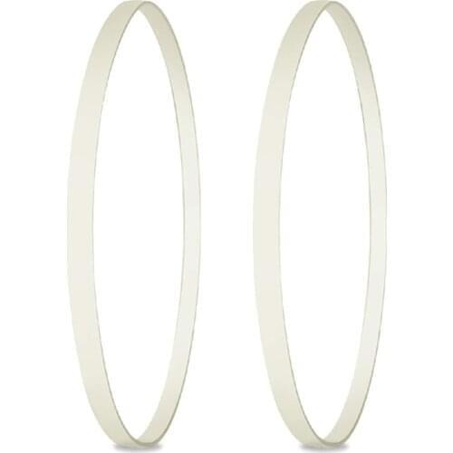 FOXBC Urethane Band Saw Tire for 14 inch (2560mm) Bandsaw Scroll Wheel 2PCS