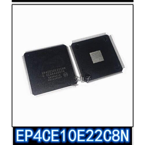 1PCS-5PCS New original genuine EP4CE10E22C8N QFP-144 EP4CE10E22C8 QFP144 Embedded FPGA programmable logic IC