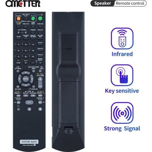 NEW RM-AMU063 For Sony Home Audio System Remote Control CMT-DH40R HCD-DH40R Fernbedienung