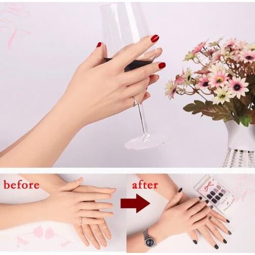 Silicone Gloves Female Hand Skin Texture Lifelike For Crossdresser Cosplay for Transvestite Cosplay Performance Props Drag Queen