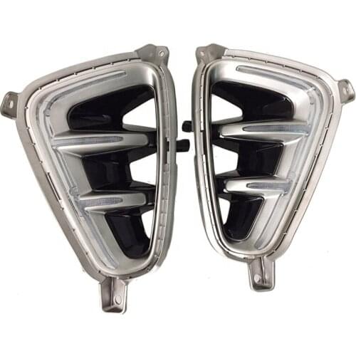 LED Daytime Running Light Fog Lights Cover DRL Lamp for Kia Optima k5 2016 2017 2018