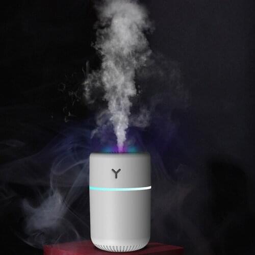 Air Humidifier Ultrasonic Aroma Essential Oil Diffuser 260ml USB Cool Mist Maker Aromatherapy with Colorful Lamp for Home Car