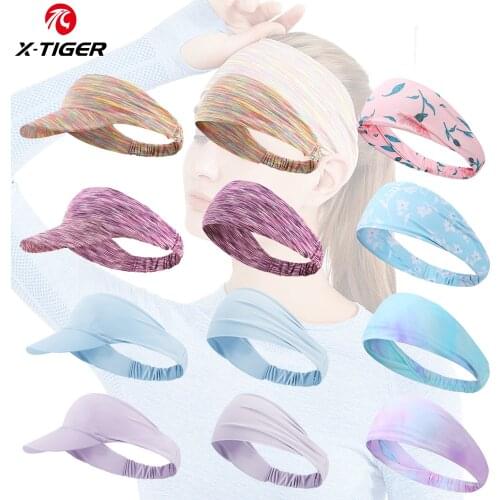 X-TIGER Absorbent Sport Sweat Headband Sports Accessories Yoga Running Fitness Cycling Elastic Hair Bands Sweatband Headwrap