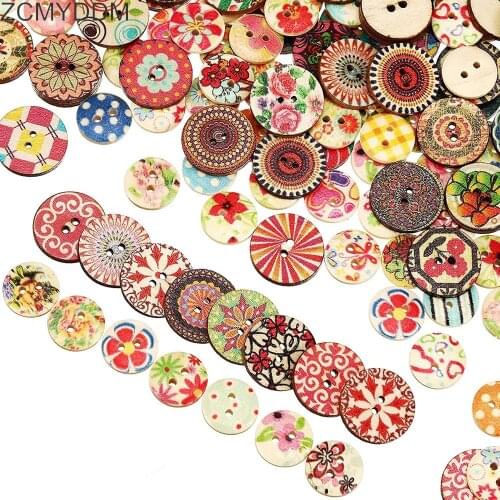 ZCMYDDM Wooden Buttons