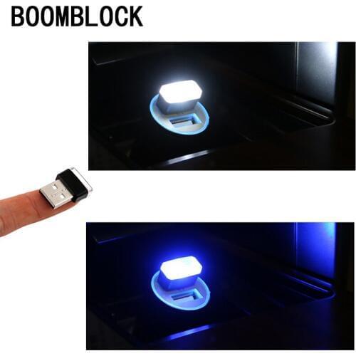 1pcs Car-Styling USB Atmosphere LED Light Car Accessories For Ford Focus 2 3 VW Passat B6 B5 B7 Toyota Avensis Skoda Rapid Fabia