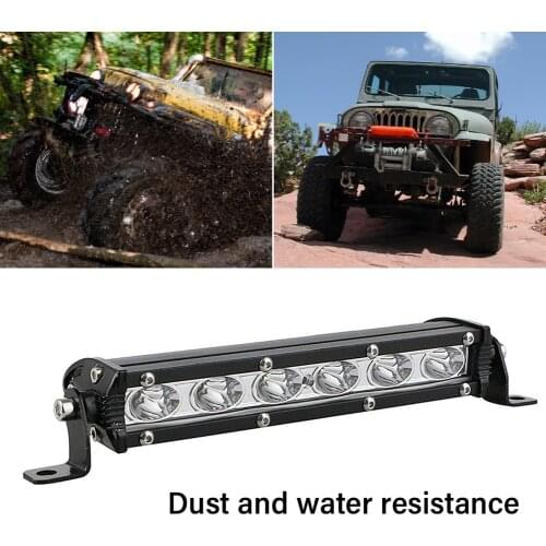 18W Spot LED Light Bar Work Lamp IP67 Waterproof Portable Spot Lights CREE 6000K For SUV 4WD Car Boat Truck Car Accessories