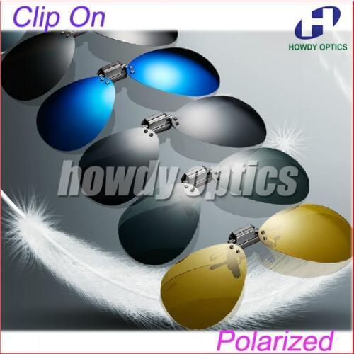 20pcs Wholesale Mirror Lens Frog Driving Glasses Eyeglasses Sunglasses Polarized Clip On UV400 Free Shipping