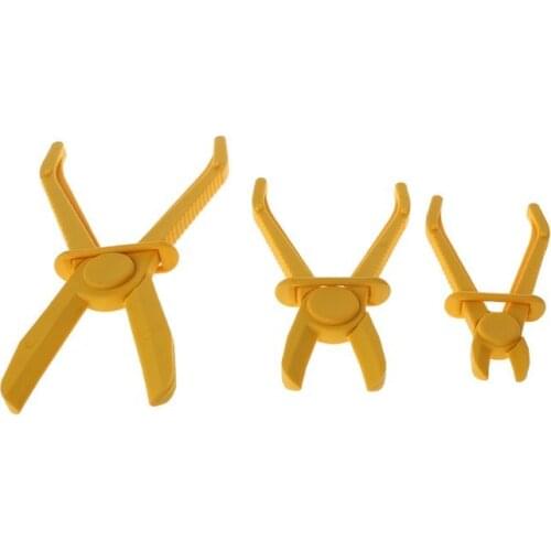 3Pcs/Set Flexible Hose Clamp Kit Line Pipe Pinch Off Plier Brake Fuel Water Line