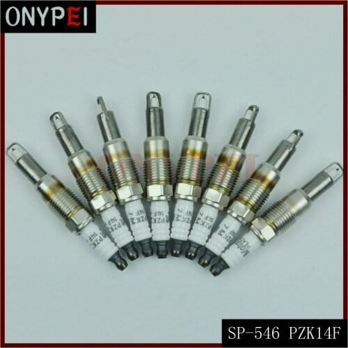 4-8PCS SP-546 PZK14F Platinum Spark Plug For Ford F-150 Expedition SP 546 PZK-14F CYFS-12Y-5 SP-515 PZH14F SP546 SP-507 CYFS12Y5