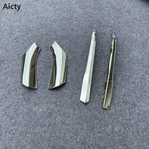 For Toyota RAV4 RAV 4 XA50 2019 2020 Chrome Carbon Side Door Rear View Mirror Cover Trim Strip Lid Molding Garnish Decoration