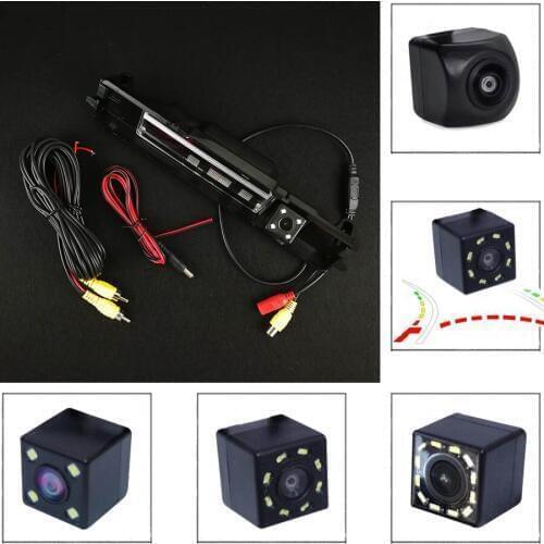 HD Car CCD Night Vision Waterproof 4LED Rear View Camera For Yaris 2006 2007 2008 2009 2010 2011 2012 Vitz Geely jingying