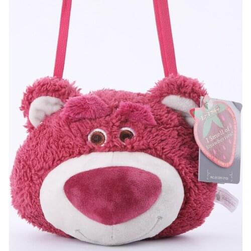 Toy Story Strawberry Bear Messenger Plush Bags Japanese Toys Toy Cute Girl Heart StellaLou Plush Doll Messenger Bag Coin Purse