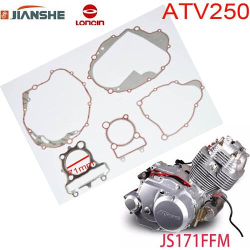 JIANSHE 250cc ATV CYLINDER HEAD atv250 js250 gakset engine quad accessories free shipping