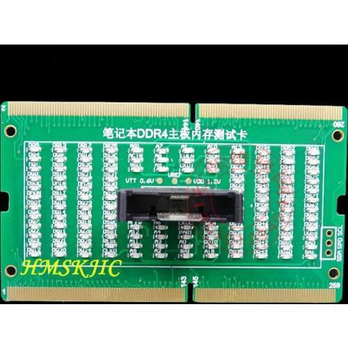 DDR4 memory slot tester card for laptop motherboard Notebook Laptop with LED