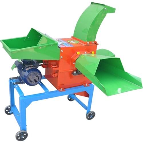 Small Livestock Farm Multi-functional Silage Feed Cutting Grinder Chopper Straw Chaff Corn Grinding Cutter And Hammer Mill